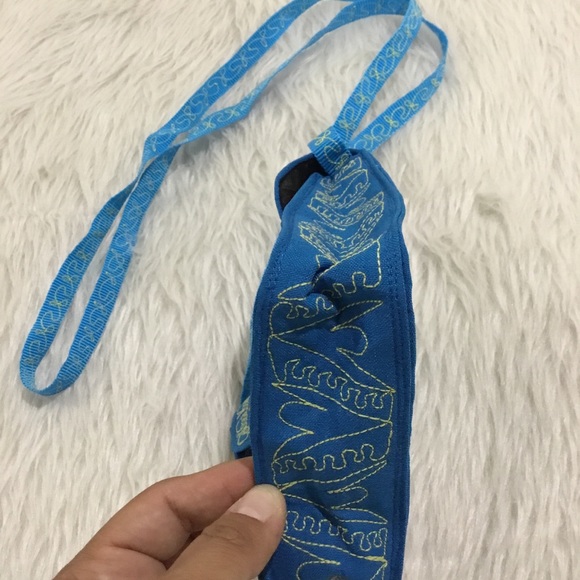 Boho handmade embroidered purse from Peru - Picture 5 of 7